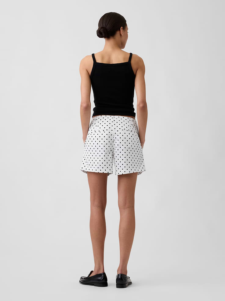 Image number 4 showing, 5" Mid Rise Downtown Khaki Shorts