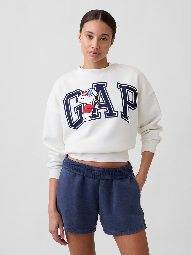 Image number 1 showing, Oversized Wedge Crewneck Sweatshirt