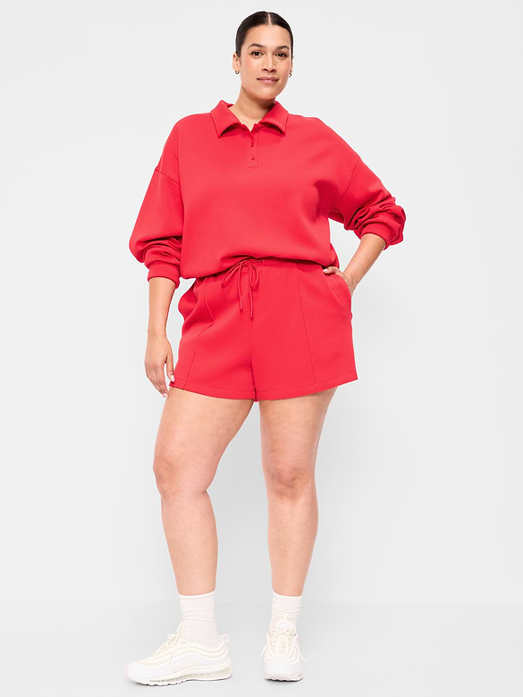 Relaxed Dynamic Fleece Pique Shorts