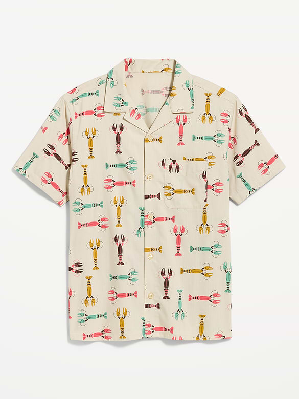Short-Sleeve Camp Shirt