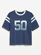 Image number 1 showing, Heavyweight Short-Sleeve Football-Style T-Shirt