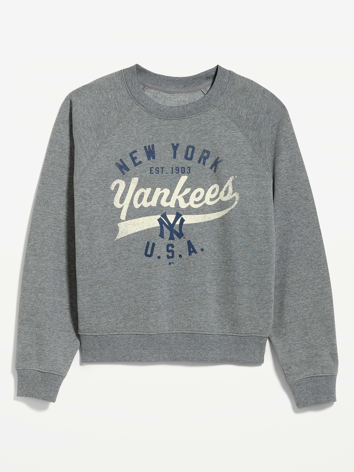 Image number 2 showing, New York Yankees Raglan Sweatshirt for Women