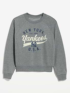 Image number 2 showing, New York Yankees Raglan Sweatshirt for Women