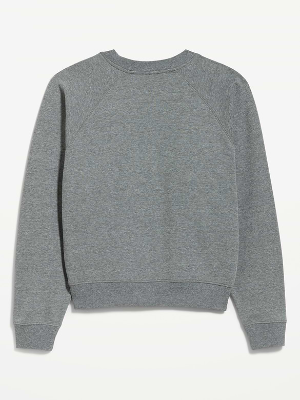 Chandail en coton ouaté à manches raglan des Yankees de New York pour femme