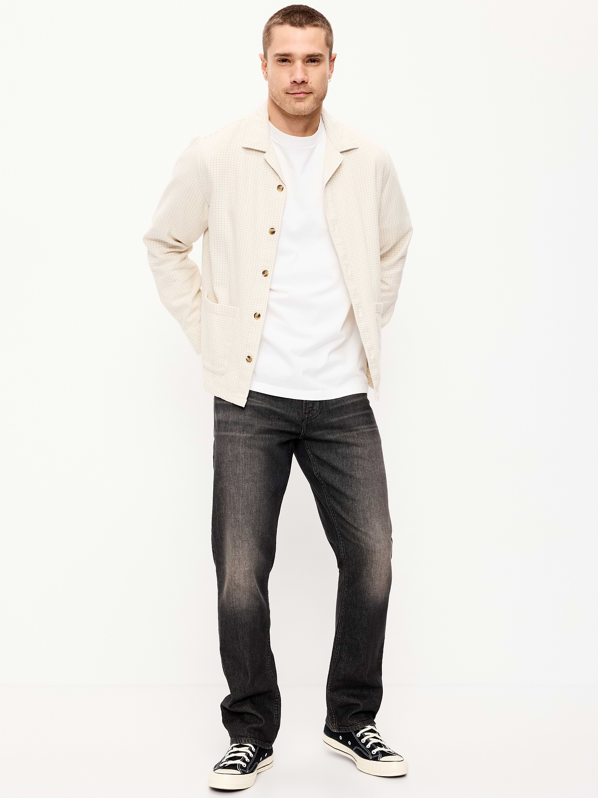 Straight Built-In Flex Jeans