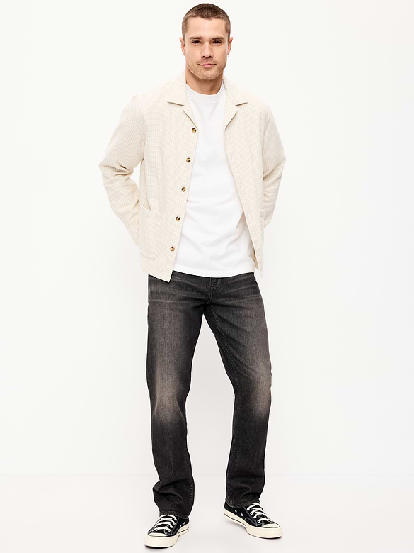Straight Built-In Flex Jeans