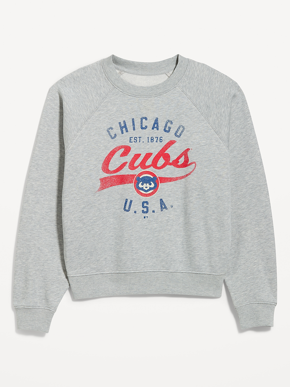 Chicago Cubs Raglan Sweatshirt for Women