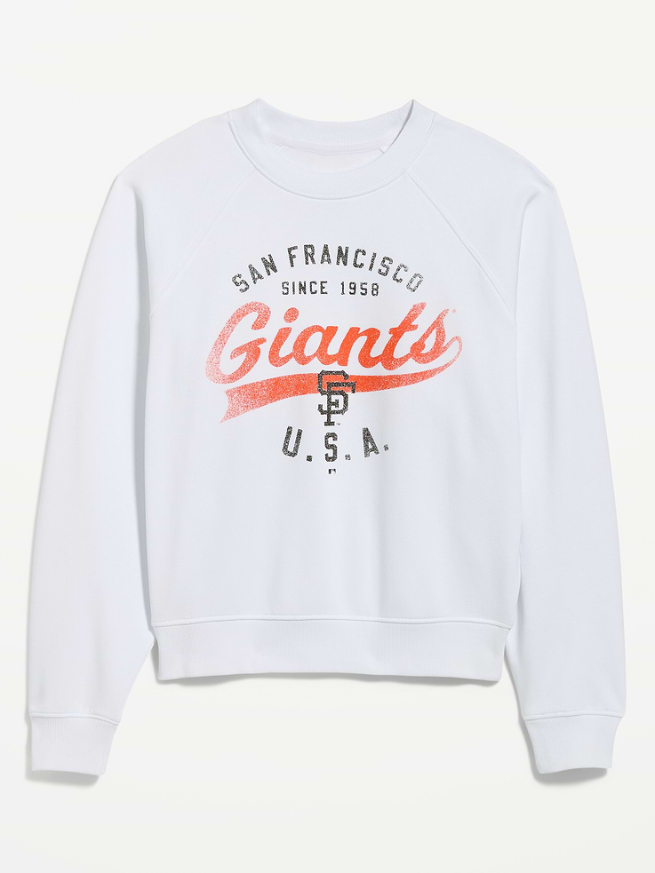 Image 2 of 4, San Francisco Giants Raglan Sweatshirt for Women