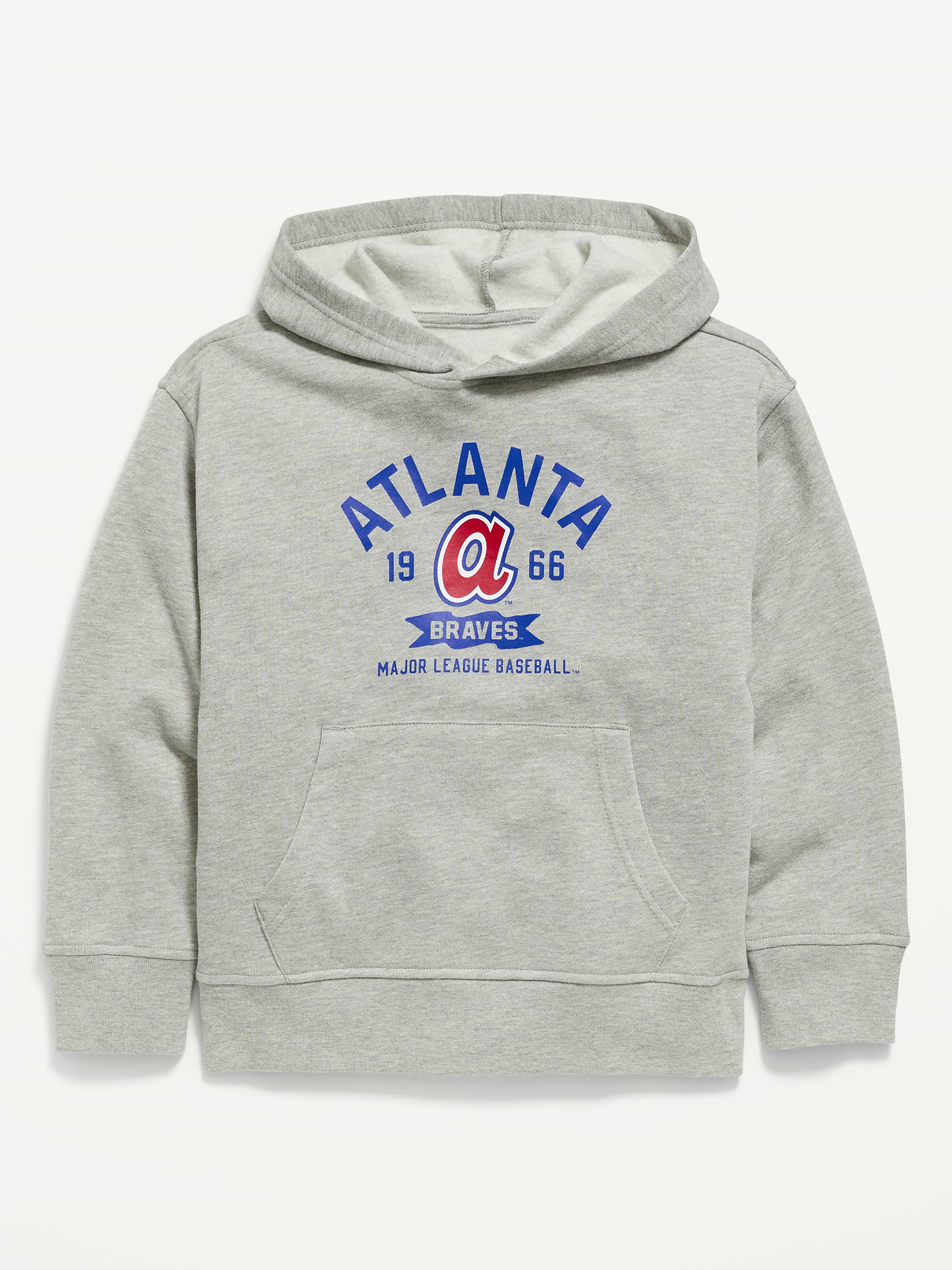 Image number 2 showing, Atlanta Braves Gender-Neutral Pullover Hoodie for Kids