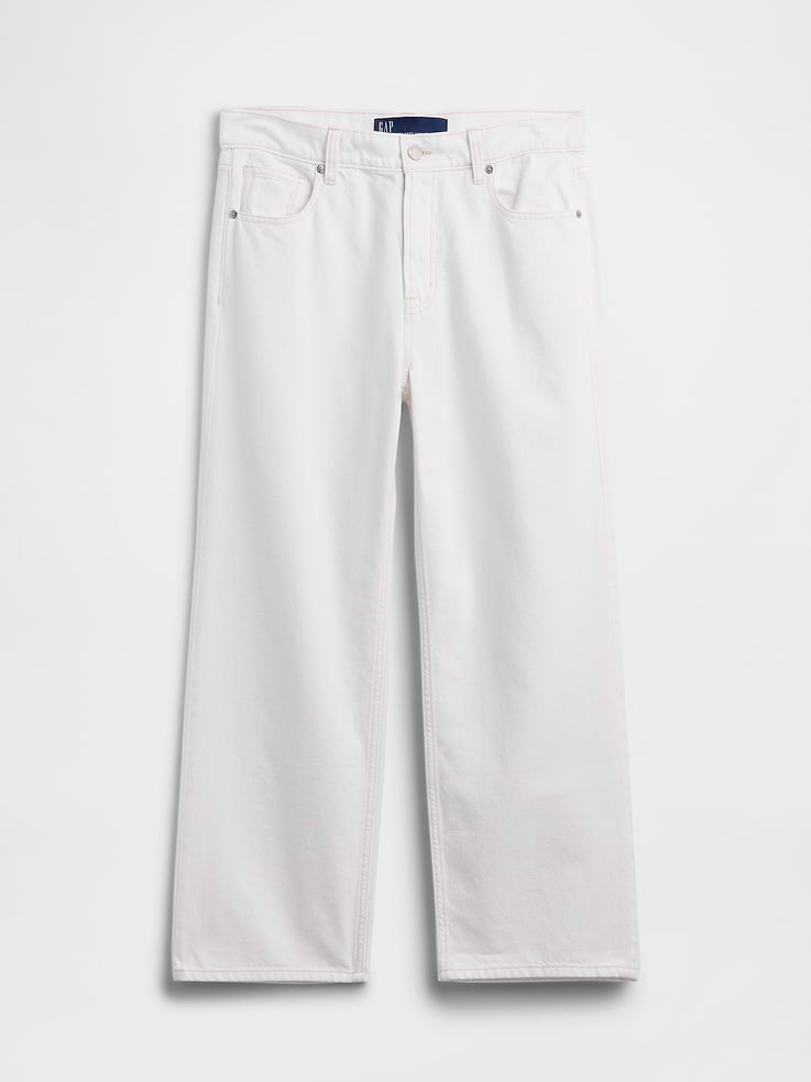 Image number 7 showing, Low Slung Relaxed Straight Jeans