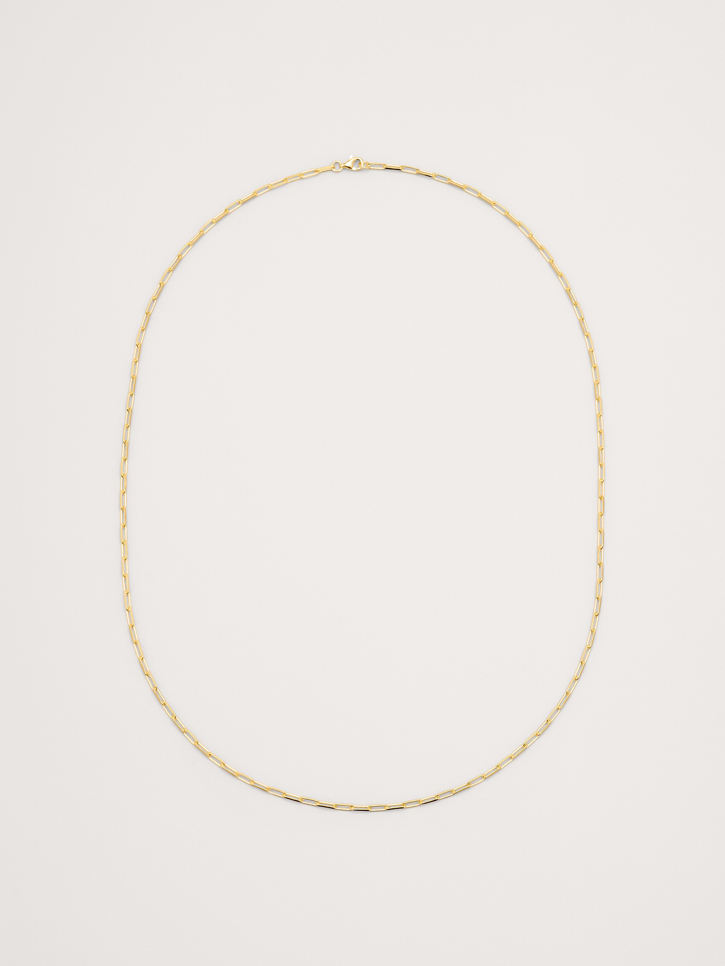 Image 1 of 3, This cable chain necklace is easy to wear with just about anything as interlocking links look at once timeless and iconic., Miansai: Thoughtfully crafted jewelry for the modern minimalist—designed in Miami, made with precision, purpose, and timeless style., Lobster clasp., Product #915982