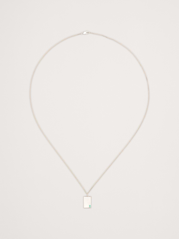 Luma Agate Pendant Necklace by Miansai