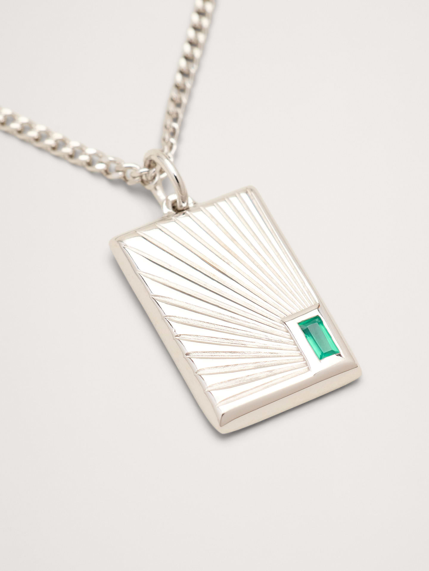 Image number 3 showing, Luma Agate Pendant Necklace by Miansai