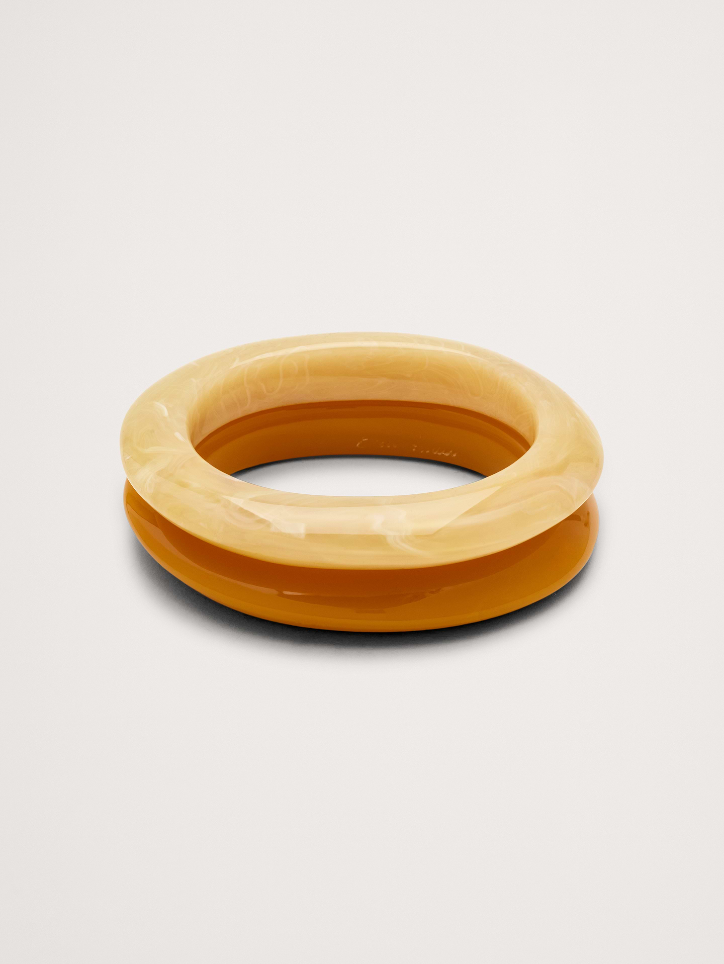Image number 1 showing, Marbled Resin Bangle Set by Ben Amun