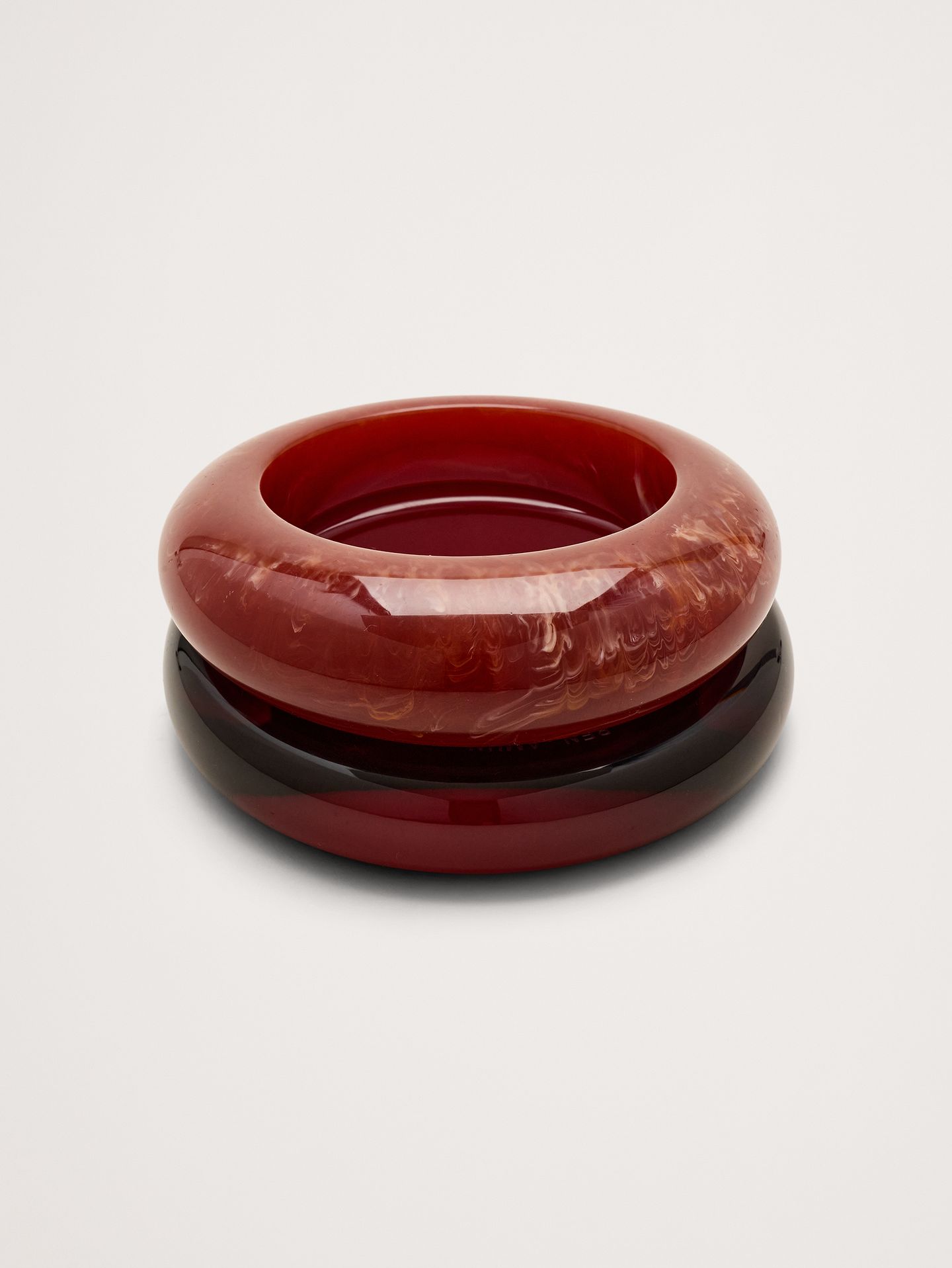 Image number 1 showing, Resin Medium Bangles Set by Ben Amun