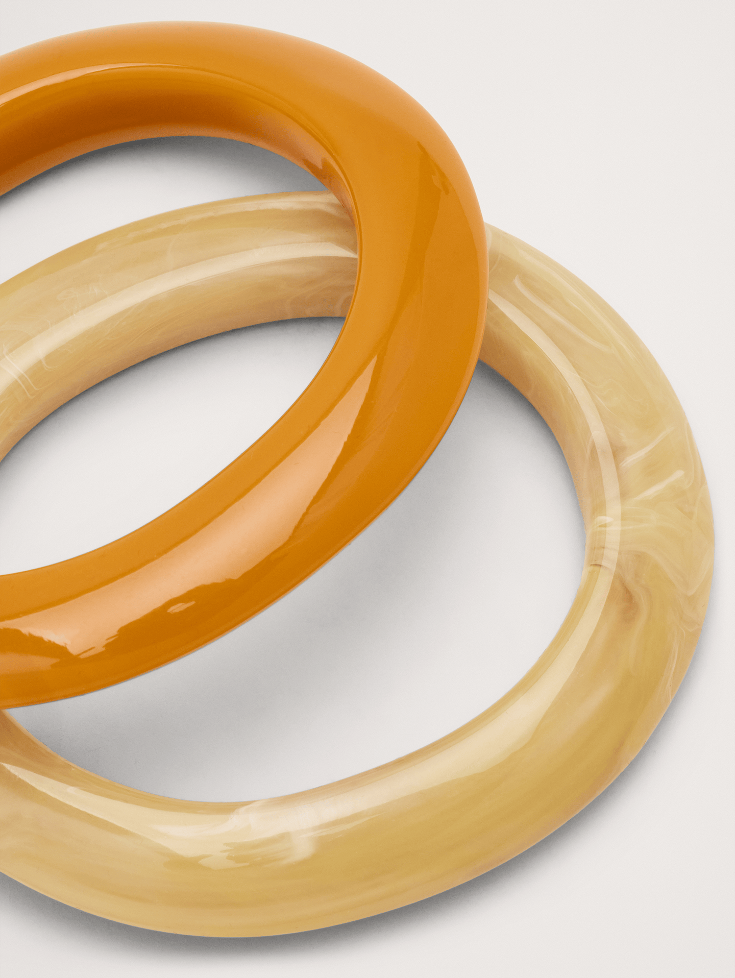 Image number 3 showing, Marbled Resin Bangle Set by Ben Amun