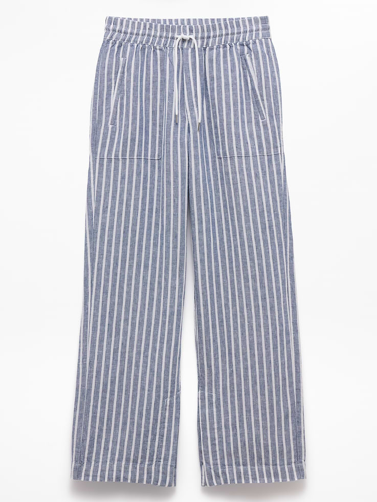 Image number 8 showing, Retreat Linen High Rise Wide Leg Pant