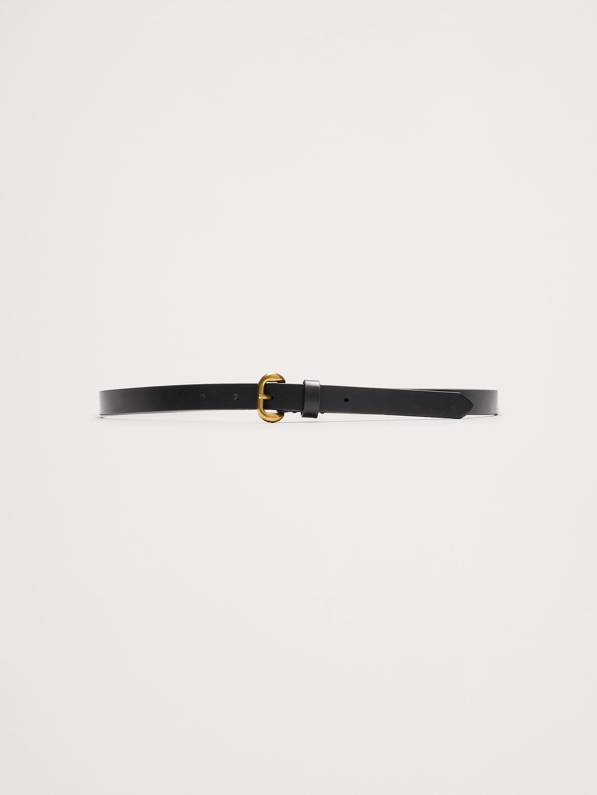 Slim Leather Belt