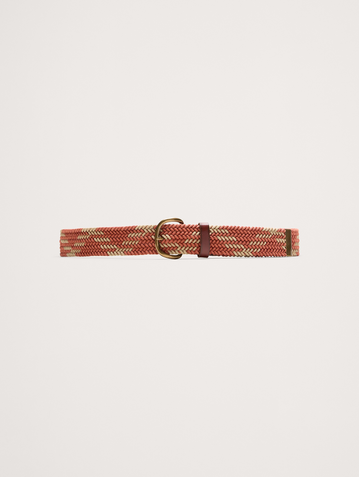 Image number 1 showing, Braided Cotton Canvas Belt