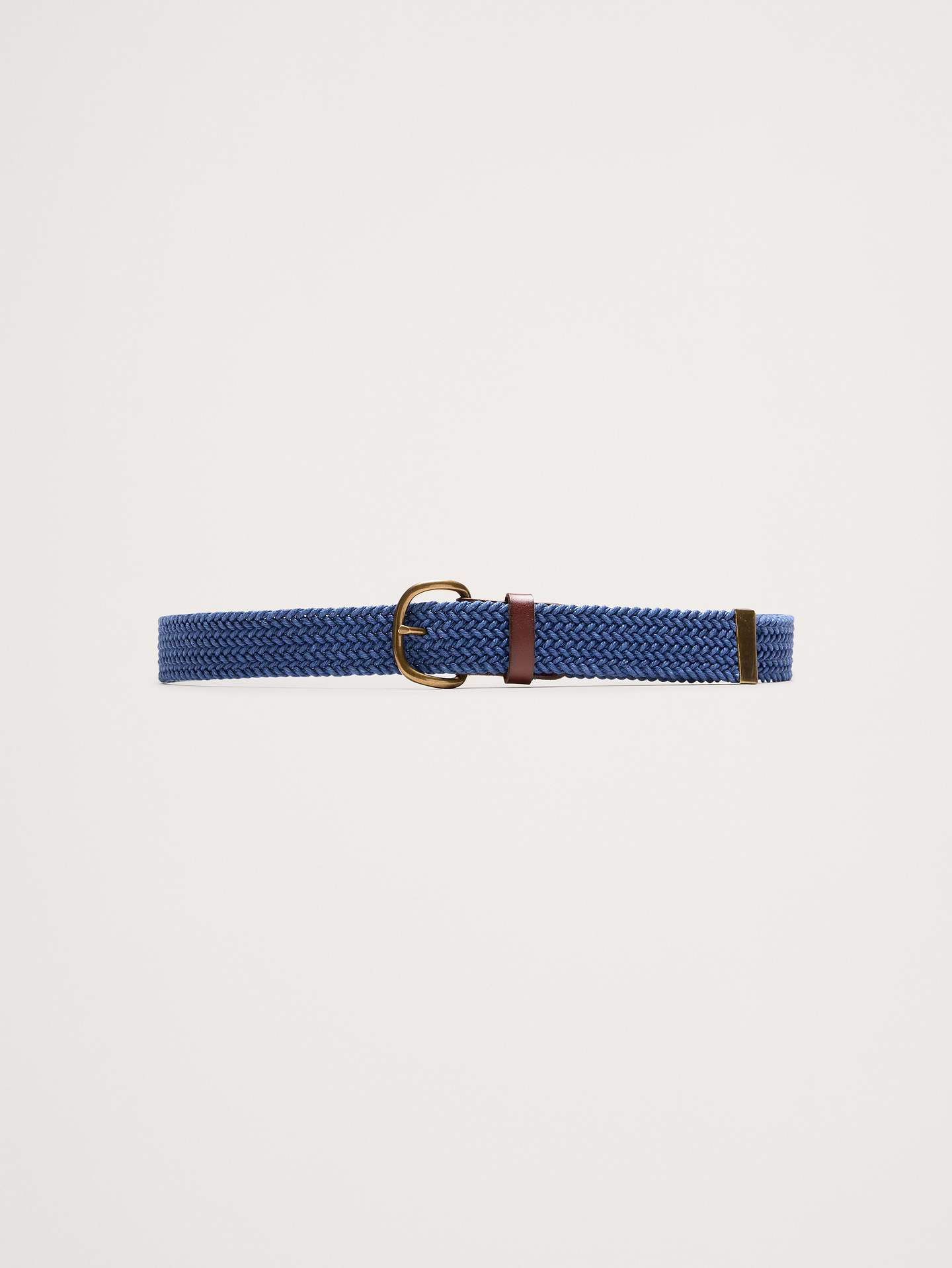 Image number 1 showing, Woven Cotton Slider Belt