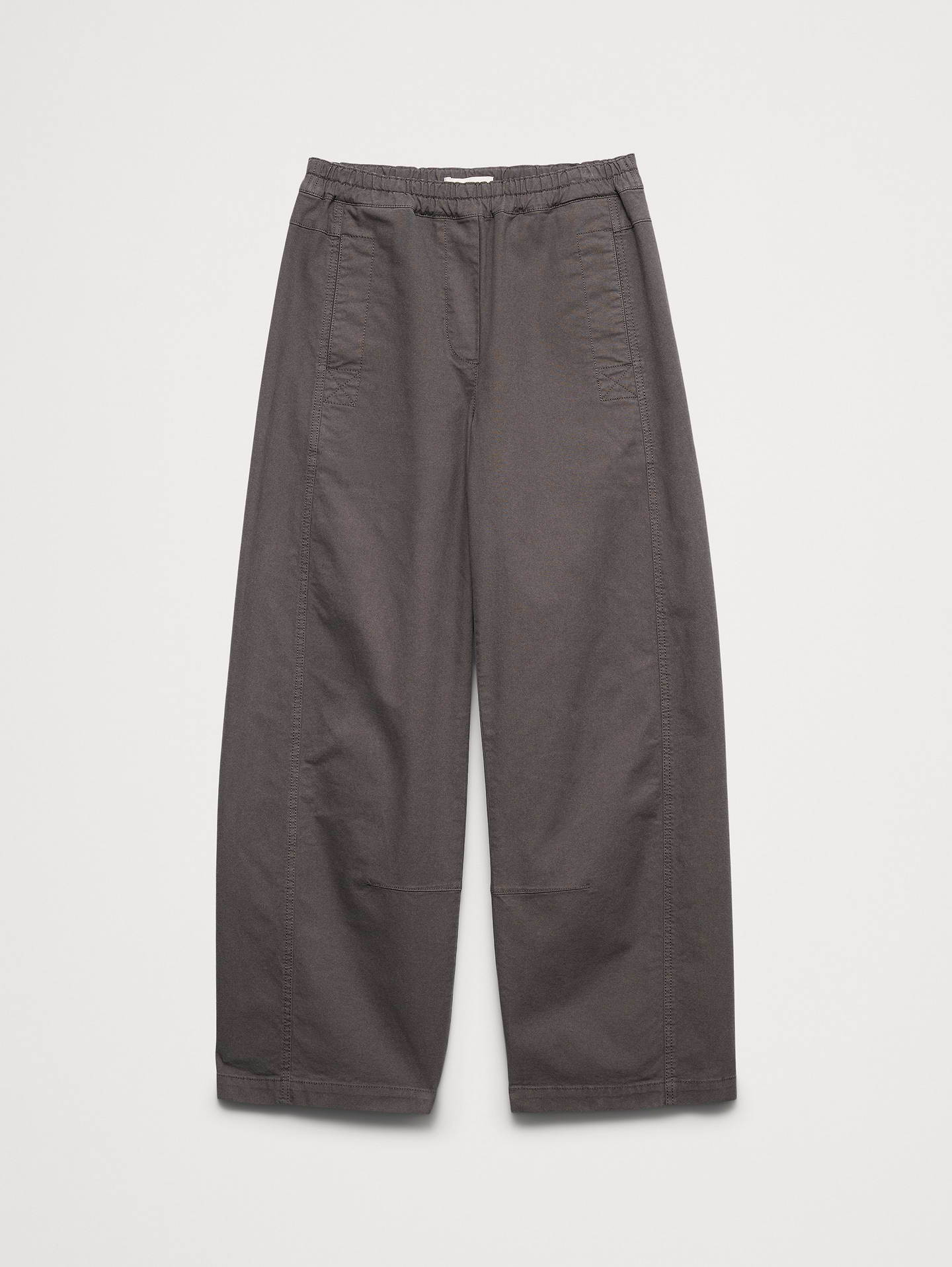 L'image numéro 8 présente Pantalon de peintre décontracté à taille mi-basse extensible