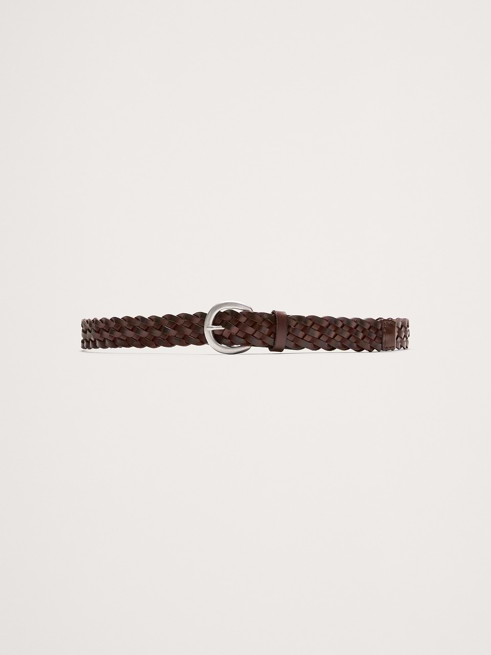 Braided Leather Belt | Banana Republic display picture 1