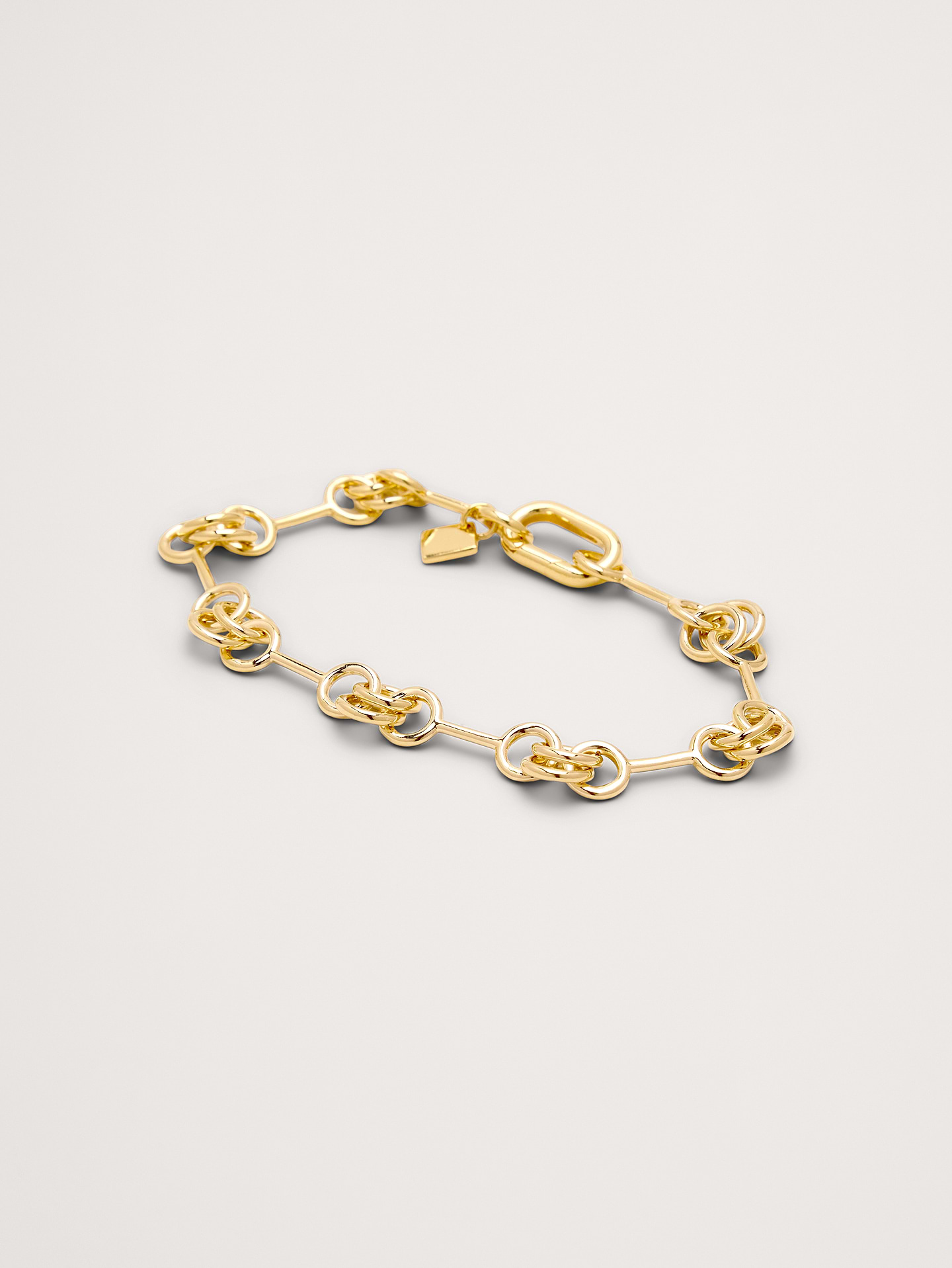Image number 1 showing, Double Ring Chain Bracelet