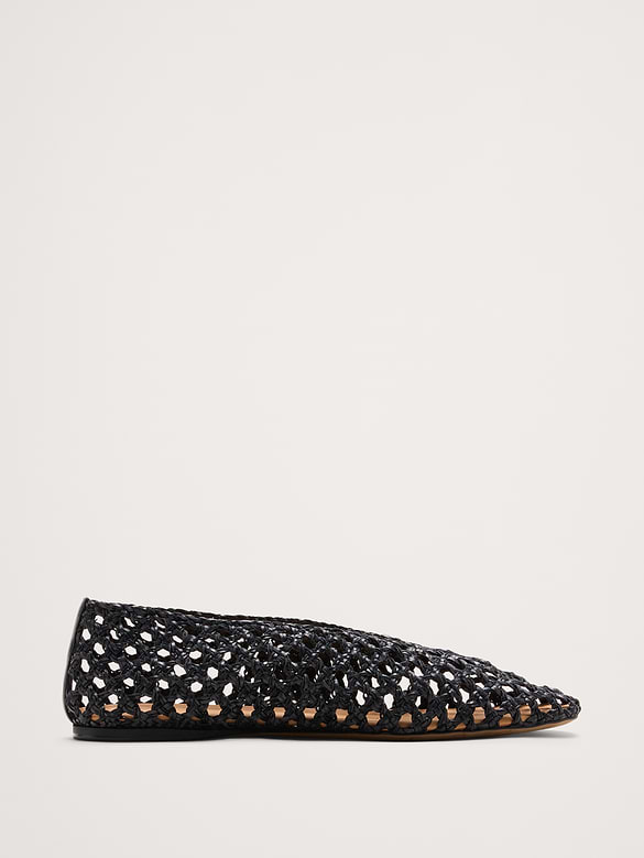 Ballerines tissées