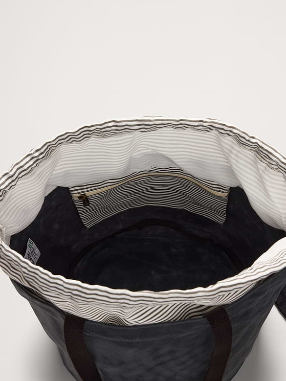 Waxed Drawstring Market Tote by CB Station