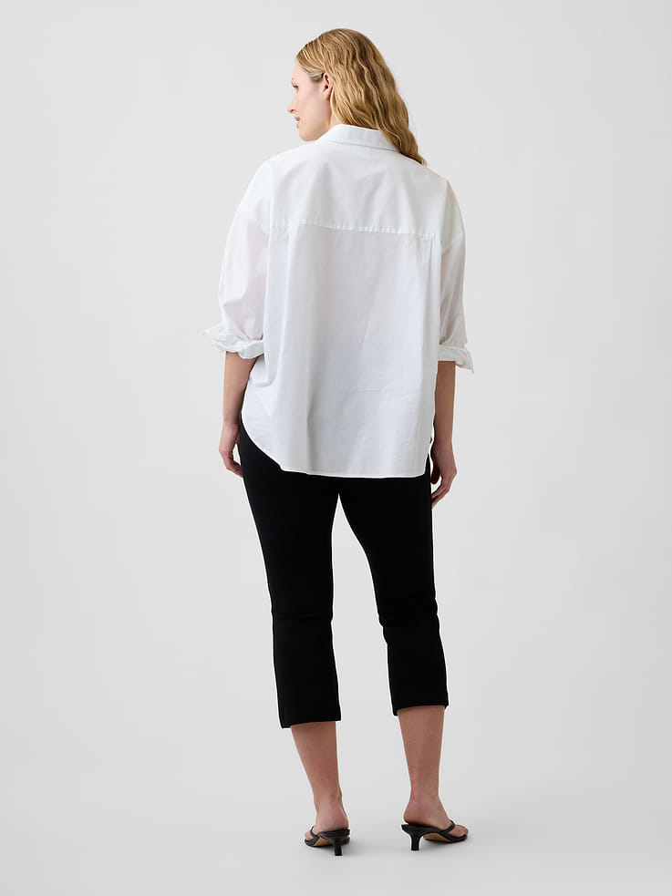 Image number 6 showing, High Rise Ponte Capris