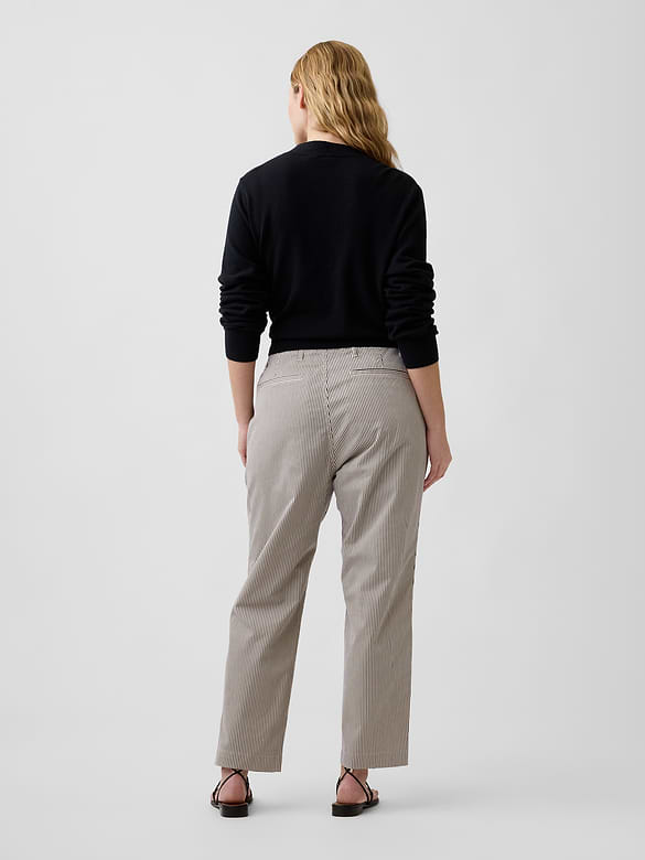 Mid Rise Downtown Khakis