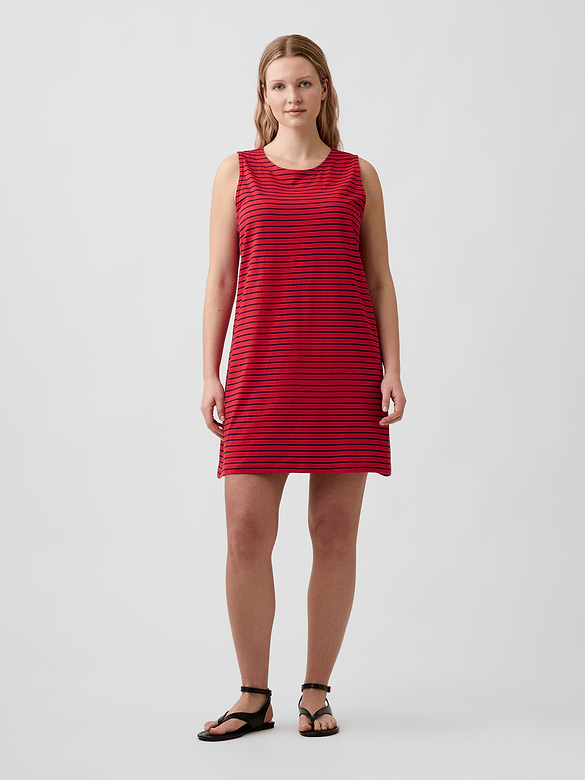 Stripe Tank Mini Dress