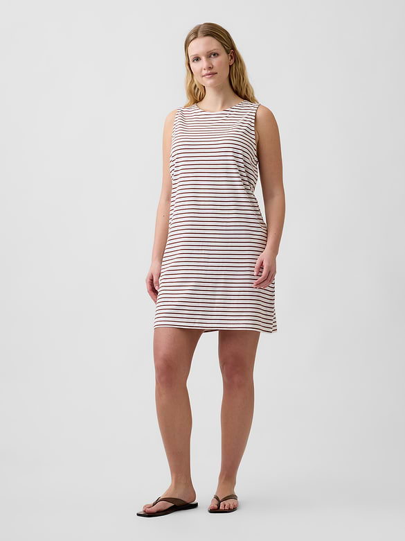 Stripe Tank Mini Dress