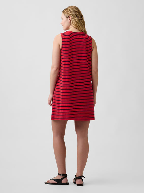 Stripe Tank Mini Dress
