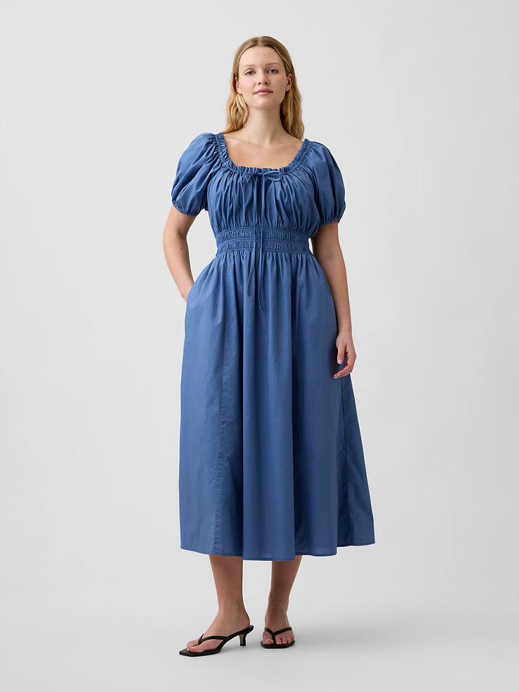 Image number 4 showing, Puff Sleeve Maxi Dress
