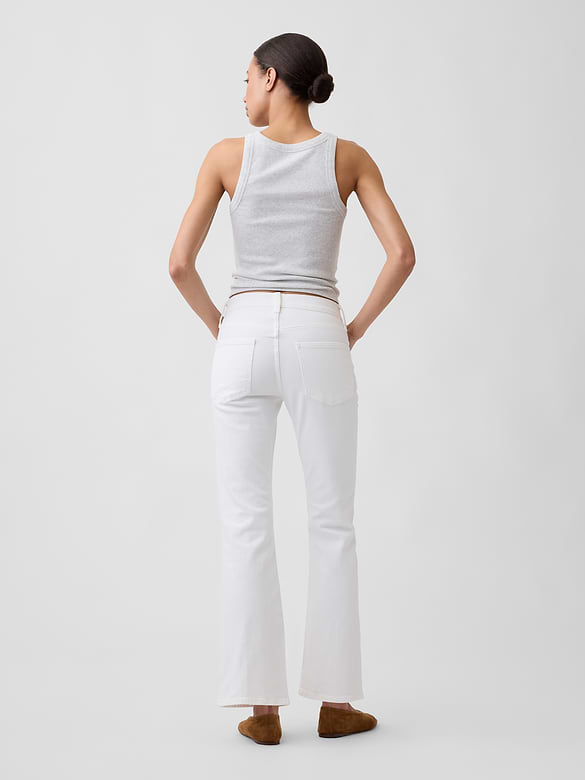Mid Rise Boot Jeans