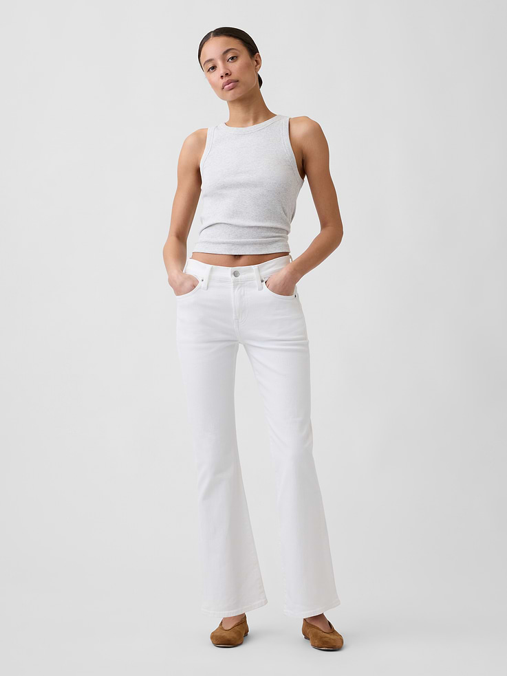 Image number 1 showing, Mid Rise Boot Jeans