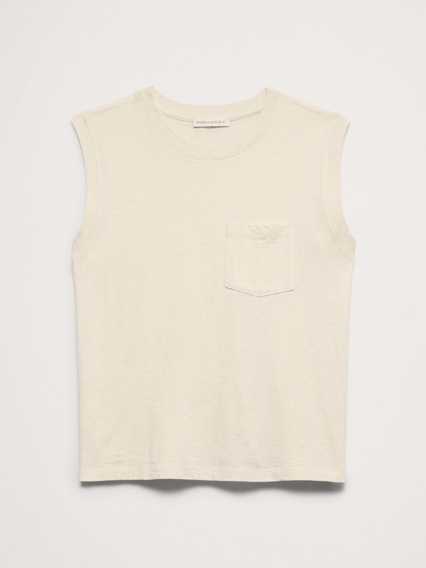L'image numéro 4 présente Camisole en coton flammé