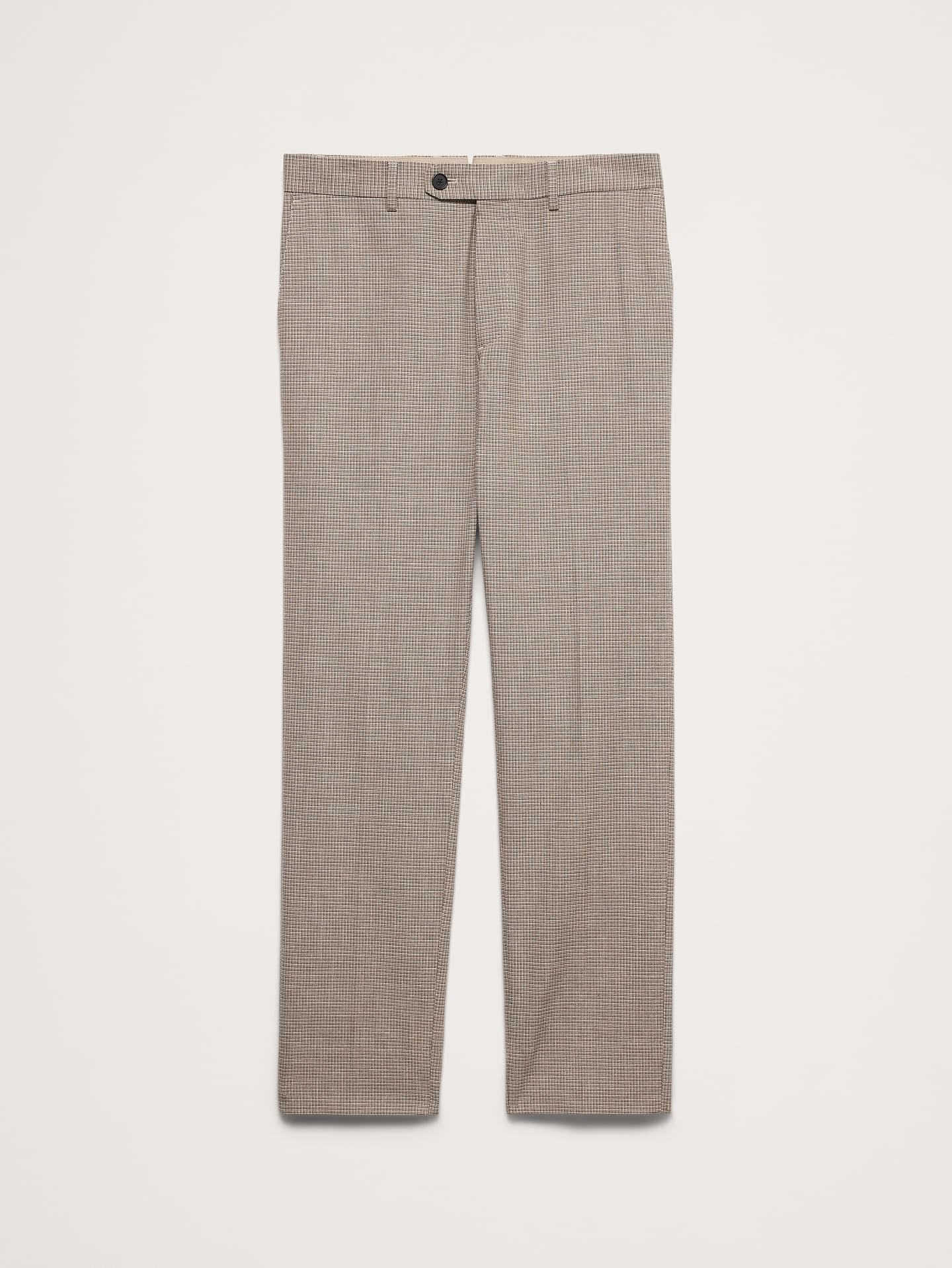 L'image numéro 4 présente Pantalon habillé infroissable à coupe étroite