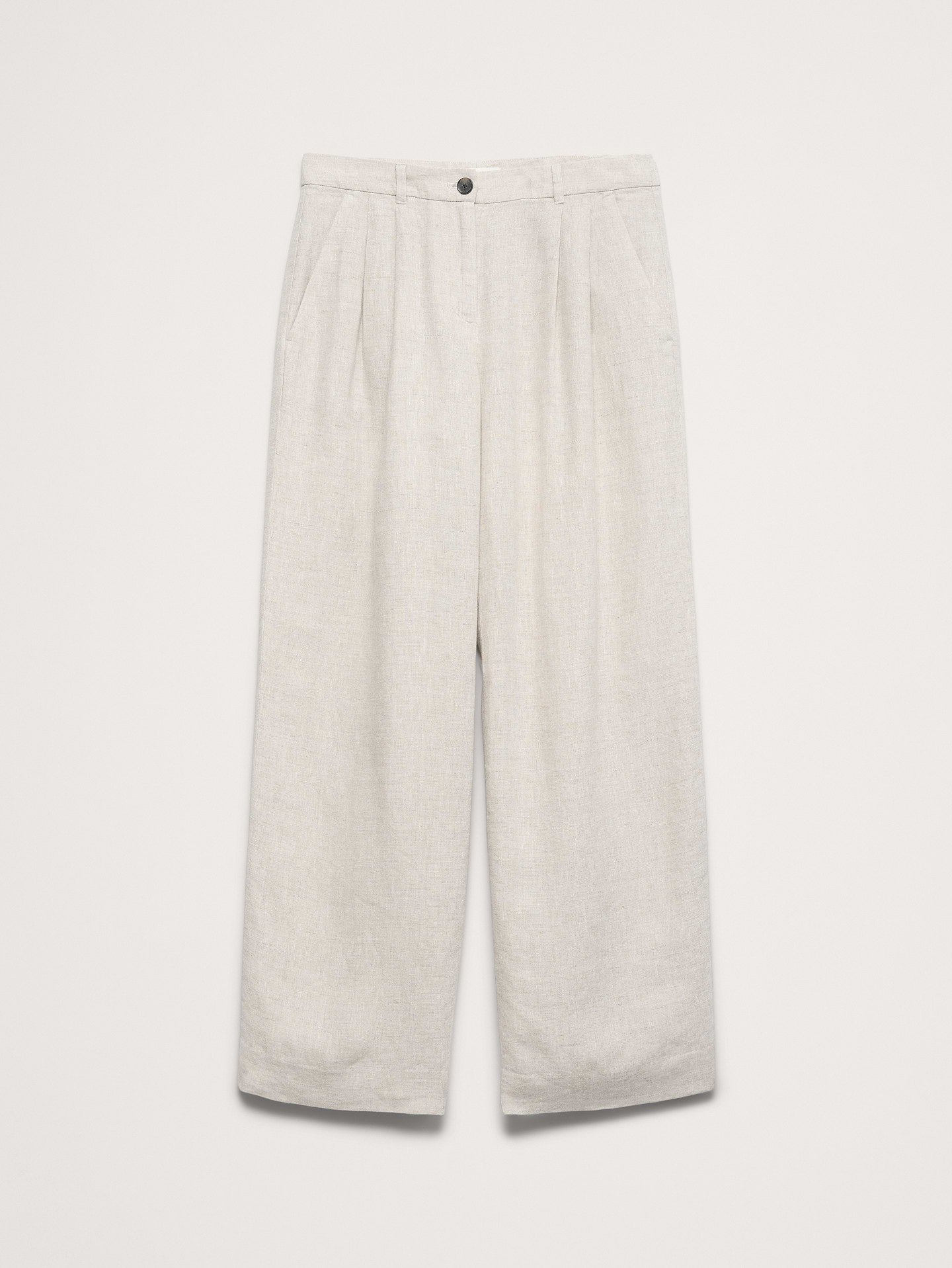 L'image numéro 5 présente Pantalon à jambe large en lin Soho