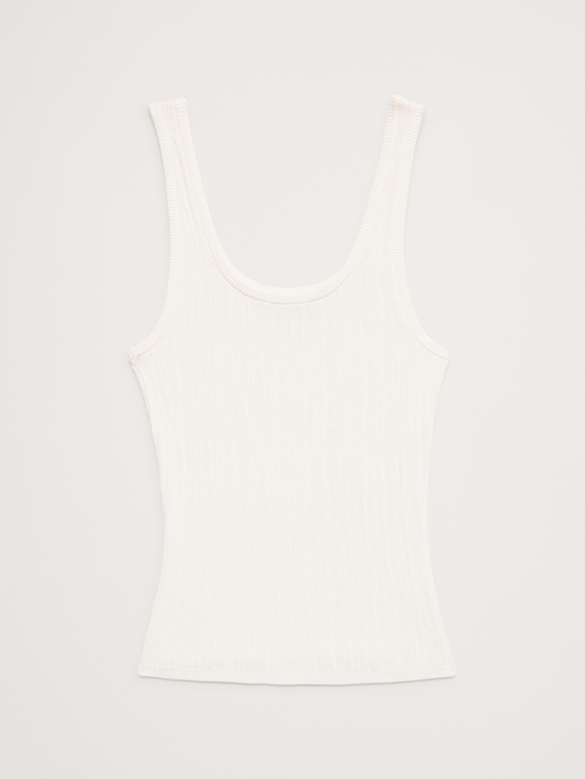 Crinkle Knit Tank