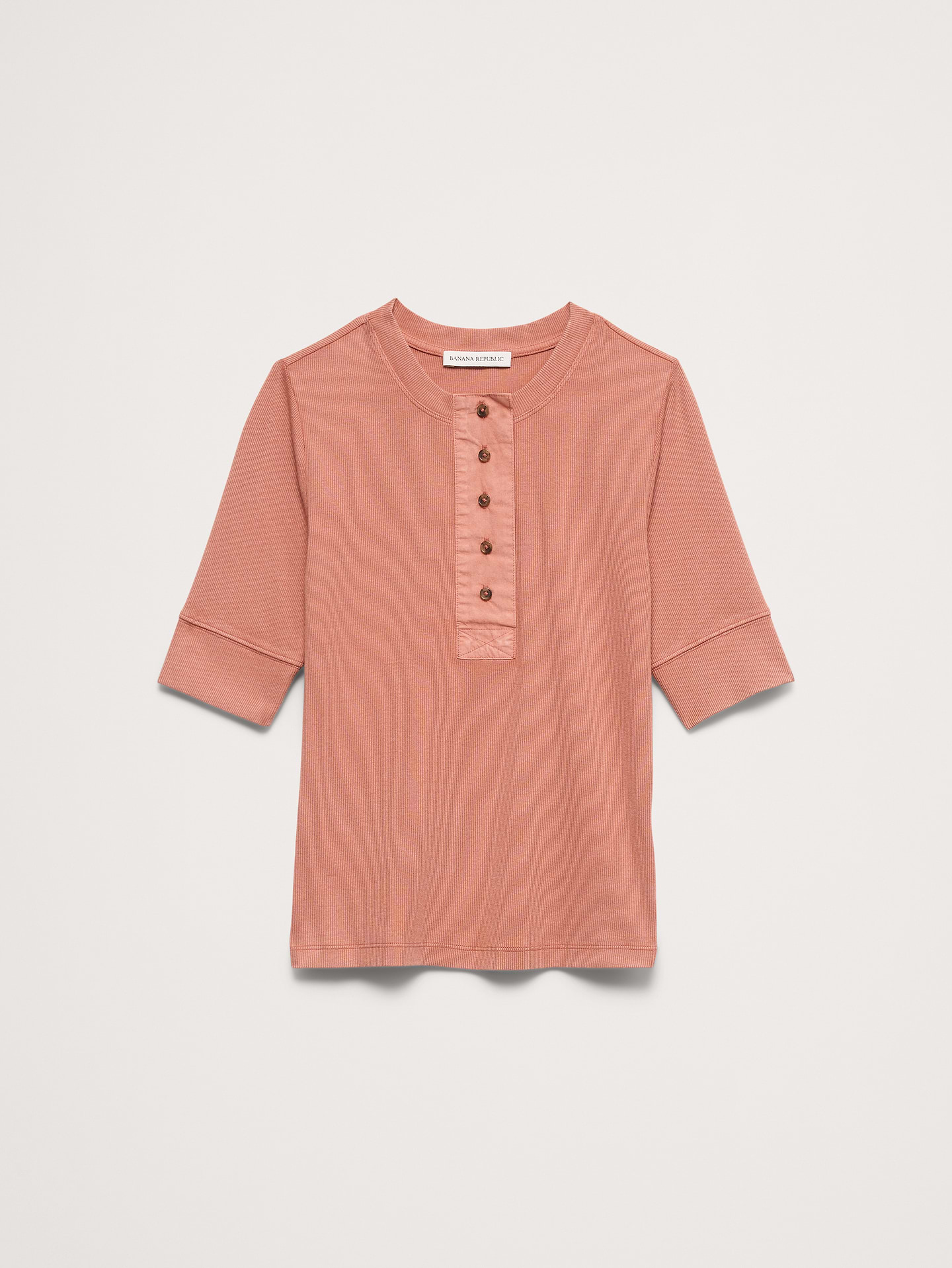 Image number 5 showing, Ribbed Henley