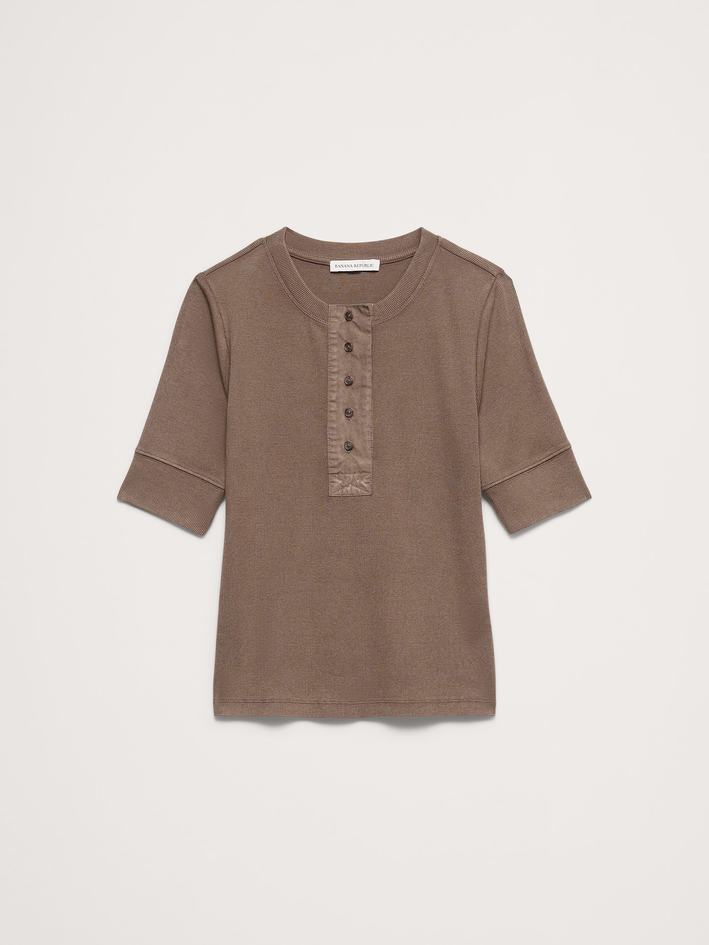 Image number 2 showing, Ribbed Henley