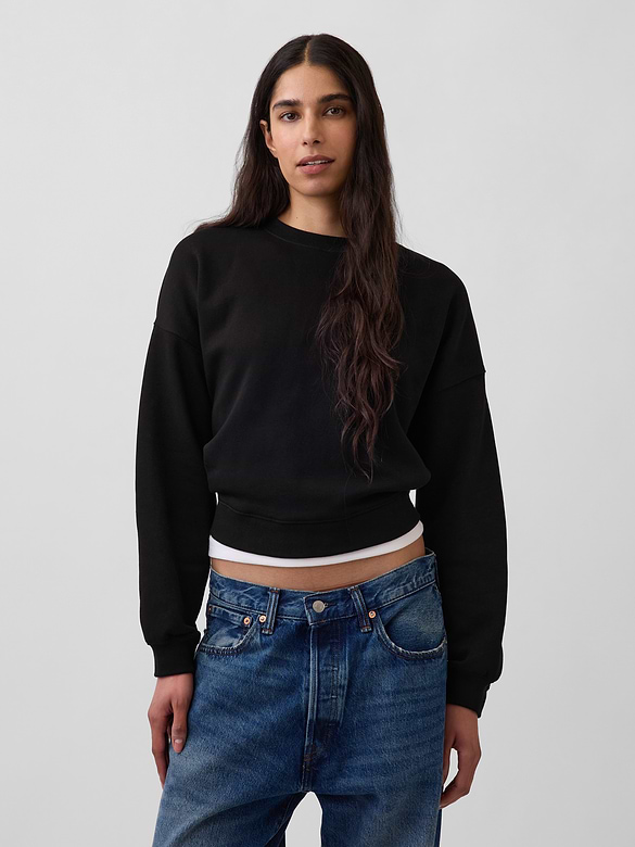 VintageSoft Wedge Crew Sweatshirt