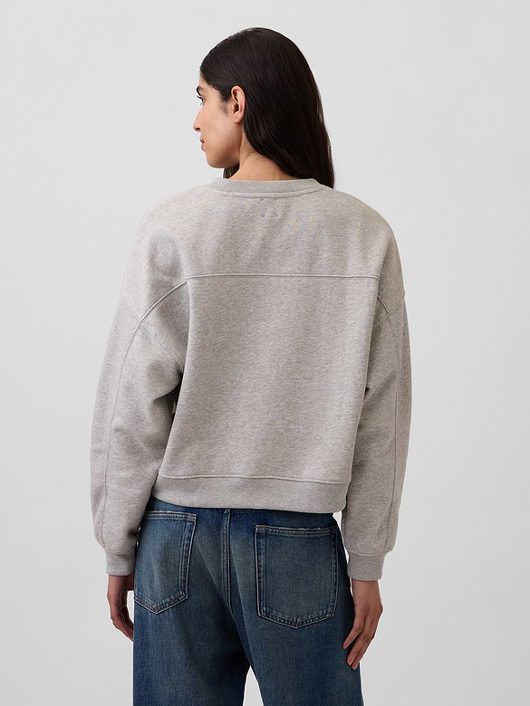 VintageSoft Wedge Crew Sweatshirt