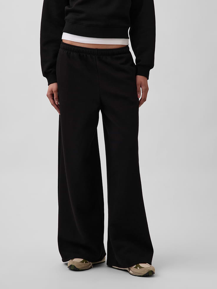 Image number 2 showing, VintageSoft Baggy Wide-Leg Sweatpants