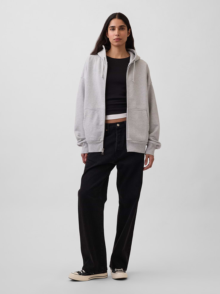 Image 6 of 8, Adult Extra Heavyweight French Terry Zip Hoodie