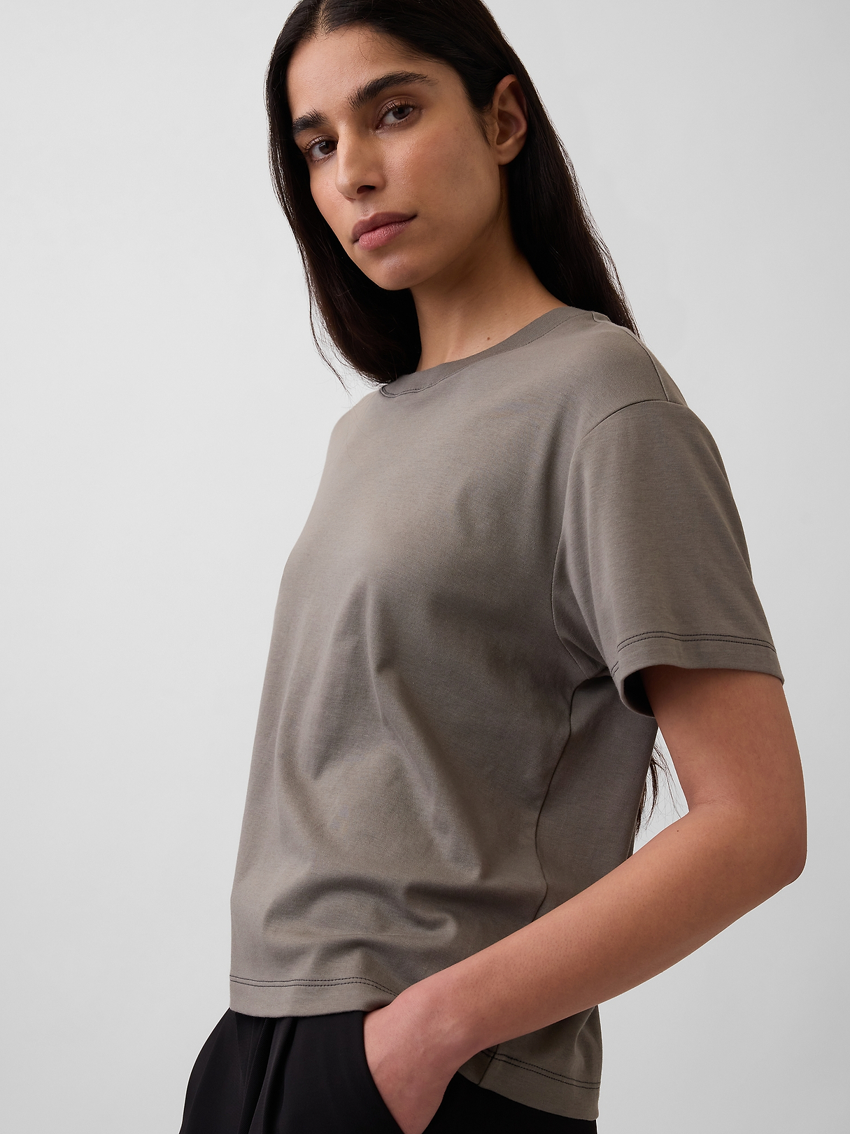 Supima® Cotton Relaxed T-Shirt | Gap