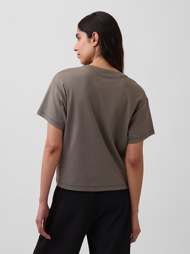 Image number 3 showing, Supima® Cotton Relaxed T-Shirt