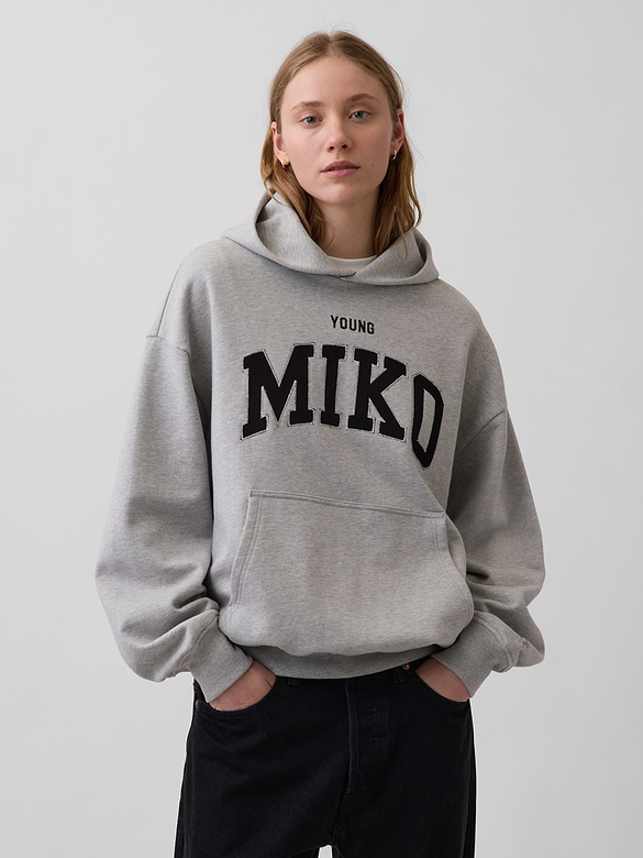 Young Miko Adult Heavyweight Logo Hoodie